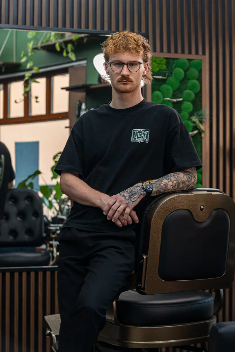 Filip při práci